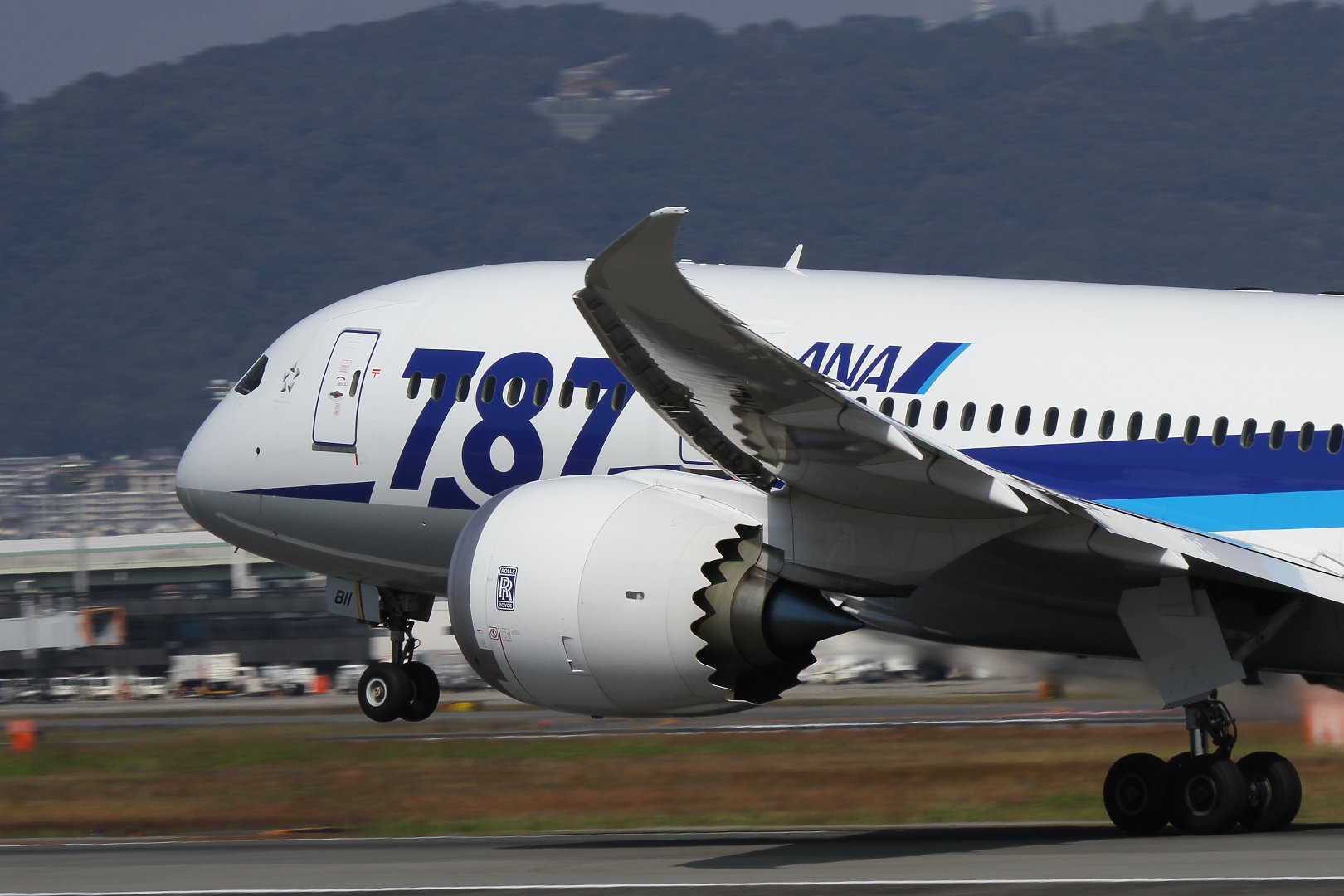 飛行機 （ＡＮＡのＢ７８７、ＪＡＬ「空のエコ」など、伊丹スカイパーク）_a0003166_0313648.jpg