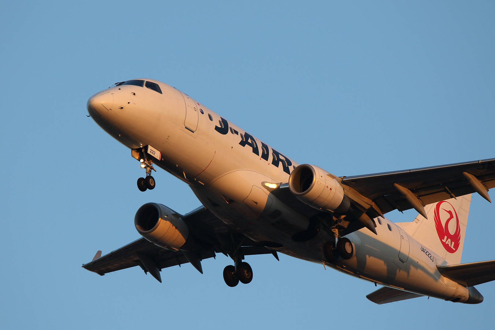 飛行機　夕焼け （伊丹空港 千里川）_a0003166_0421451.jpg