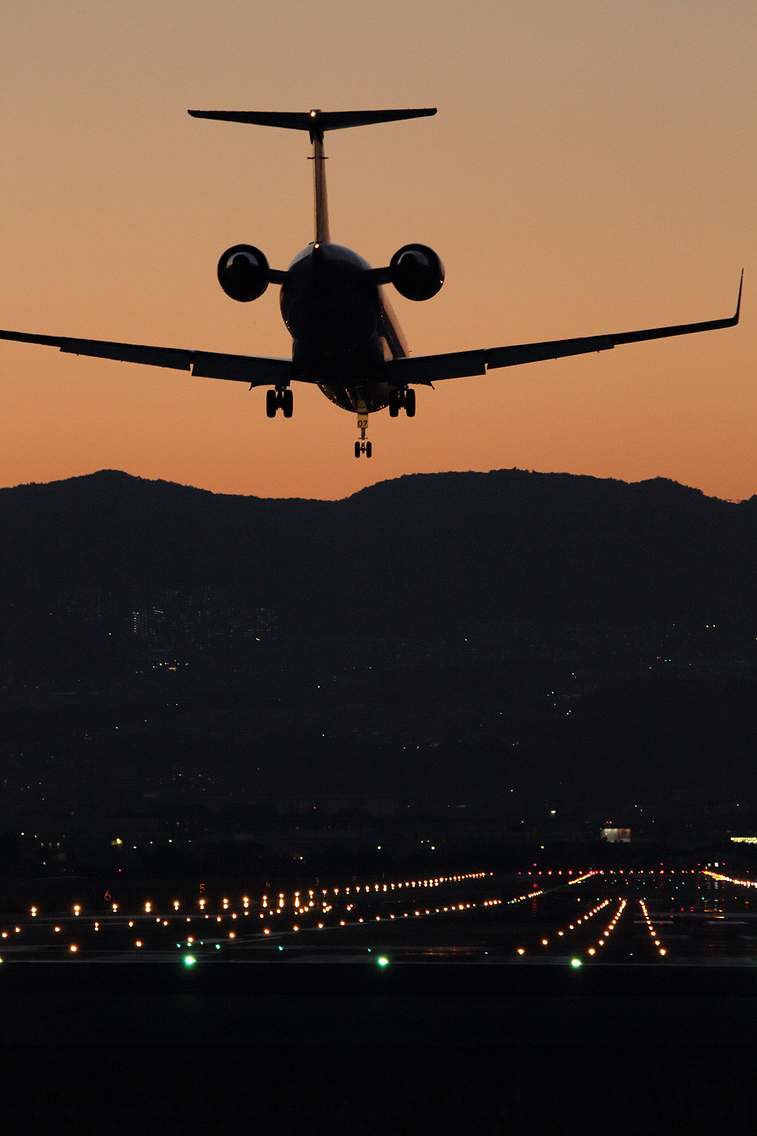 夕焼け （伊丹空港、千里川、５月３日）_a0003166_043132.jpg