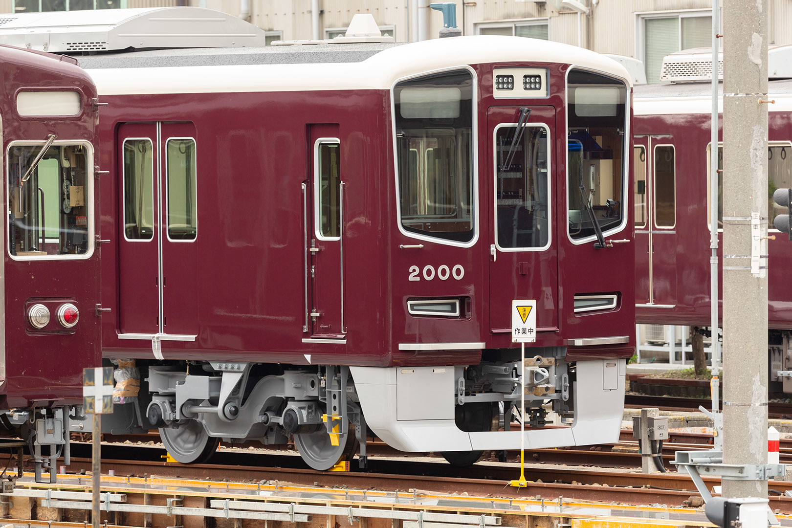阪急2300系、2000系（阪急レールウェイフェスティバル 正雀工場）_a0003166_10245359.jpg