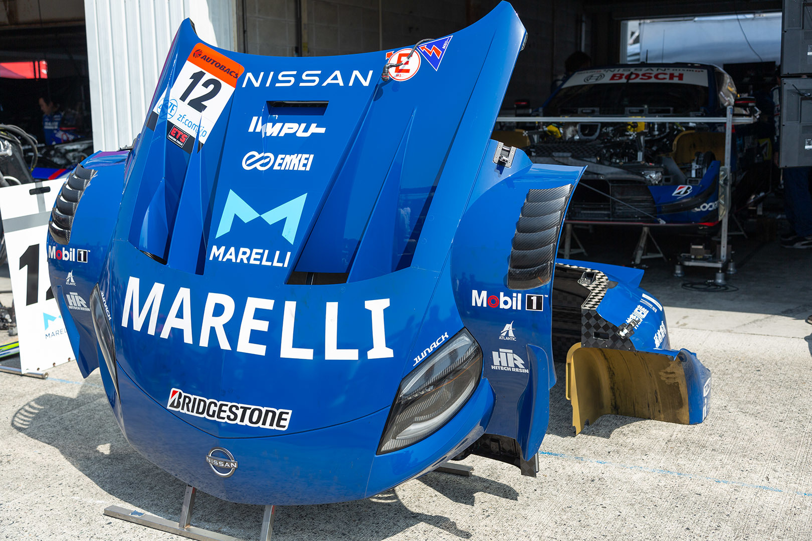 SUPER GT 岡山テスト 新車＆新デザイン その３ MARELLI IMPUL Z （写真では分かりにくいが色が新しい）_a0003166_11203178.jpg