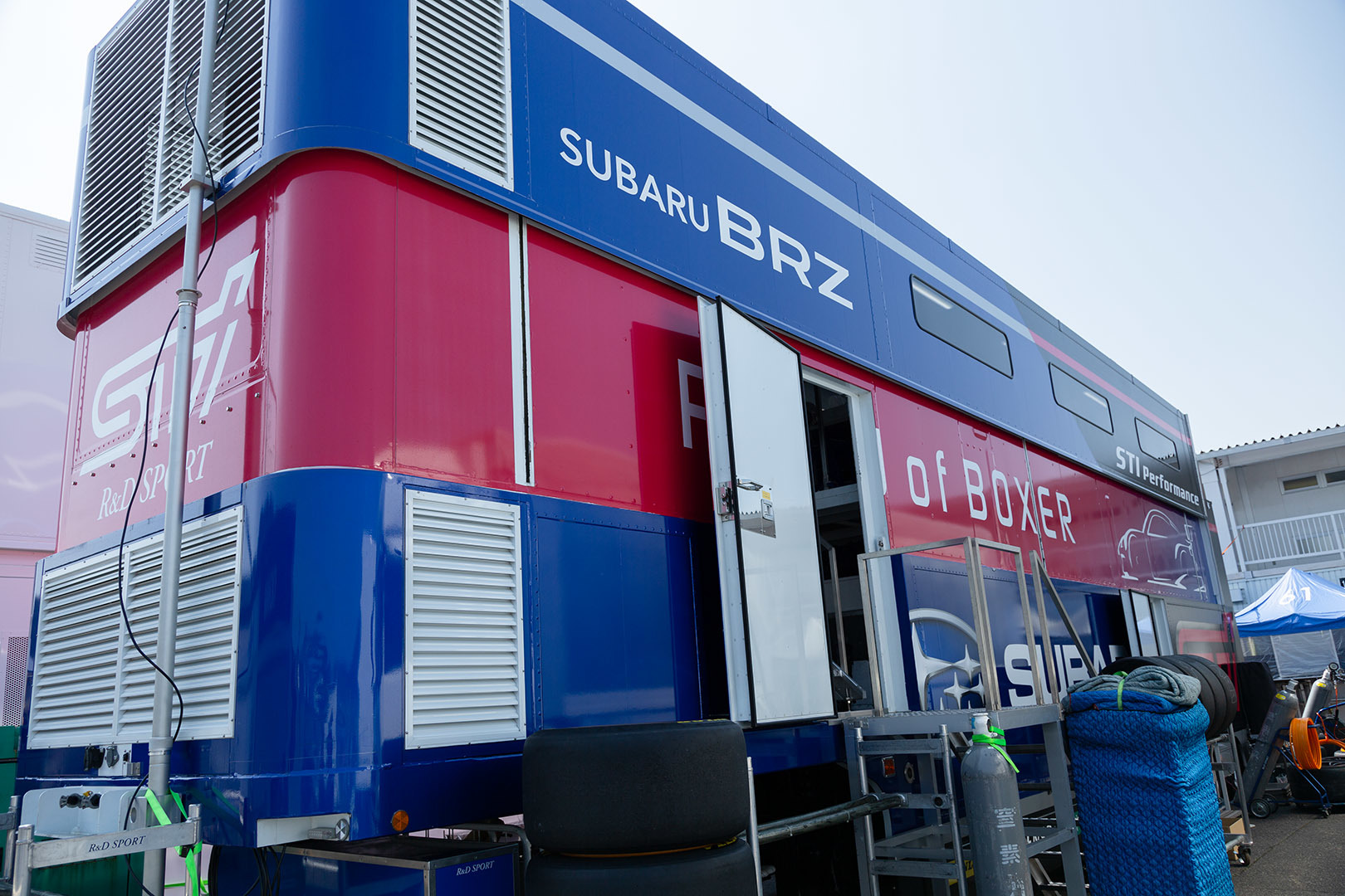 トラック　ＧＲ、ＨＲＣ、ニスモ、スバル（SUPER GT 岡山テスト）_a0003166_11313937.jpg