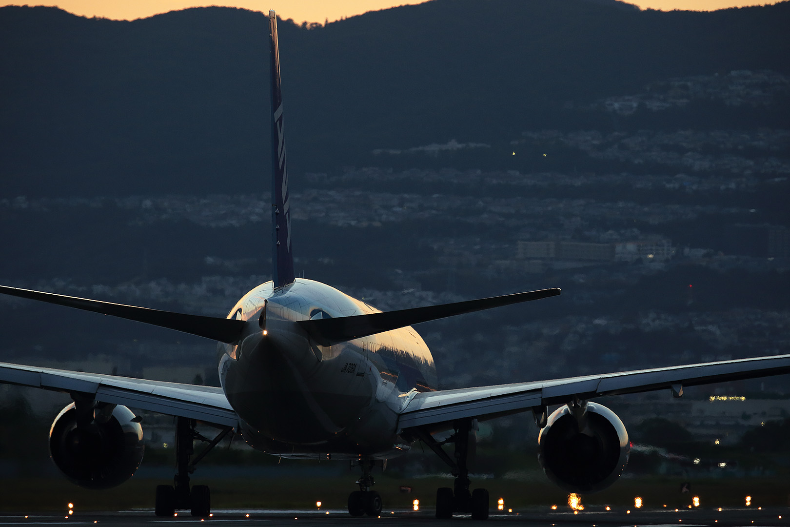 飛行機 （伊丹空港、千里川）_a0003166_11314926.jpg