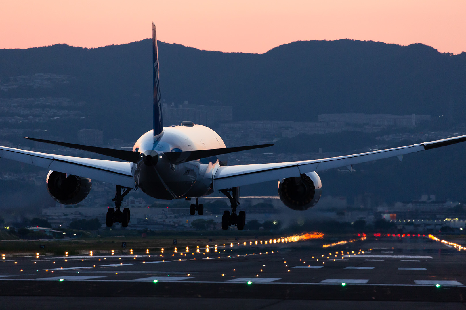 大阪空港　夕焼け_a0003166_11405139.jpg