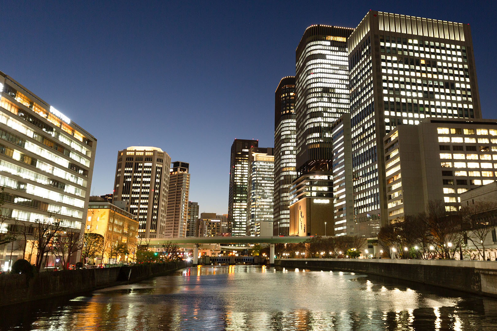 大阪 中之島の夜景_a0003166_12073607.jpg
