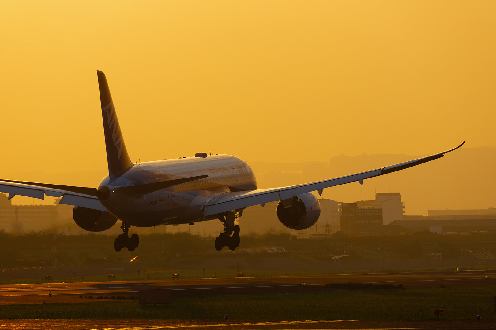 夕焼け（大阪空港 伊丹空港）_a0003166_12120347.jpg
