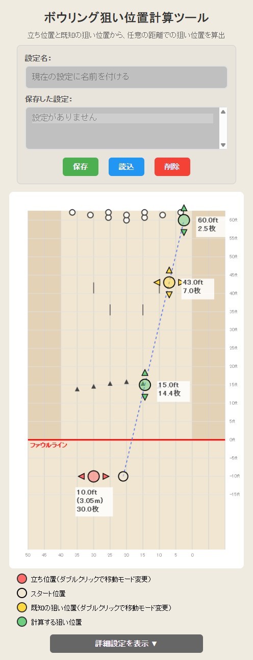 ボウリングで狙う位置を計算するツールを作った_a0003166_12305151.jpg