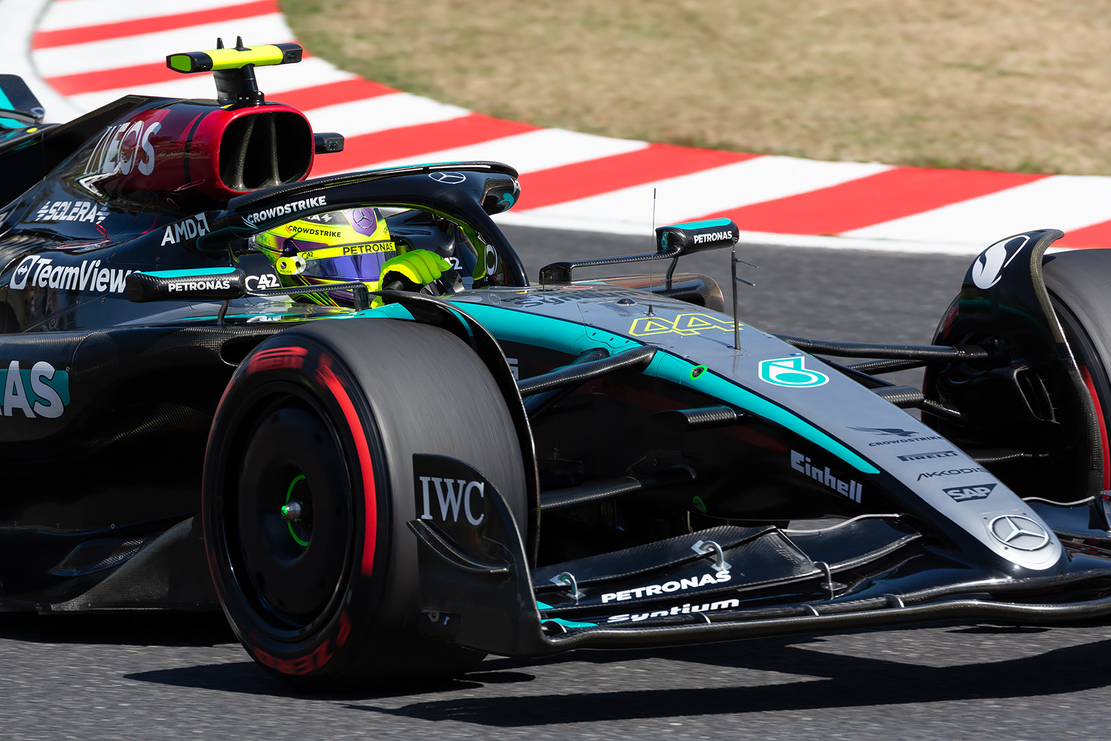 F1 日本GP レコノサンスラップ メルセデス ハミルトン、ラッセル_a0003166_12324204.jpg