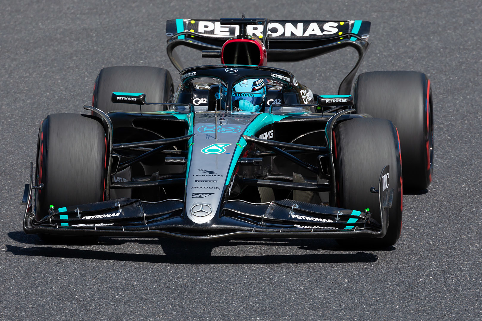 F1 日本GP レコノサンスラップ メルセデス ハミルトン、ラッセル_a0003166_12324445.jpg