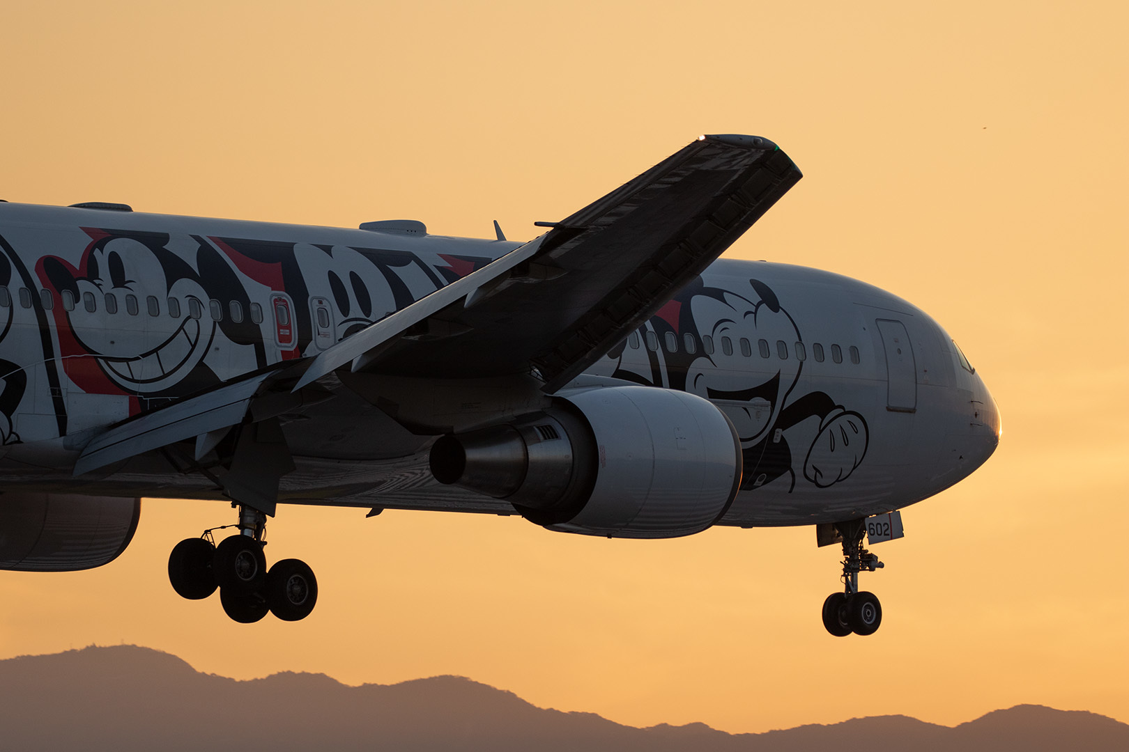 JAL DREAM EXPRESS 90　（伊丹空港、夕焼け）_a0003166_14563181.jpg