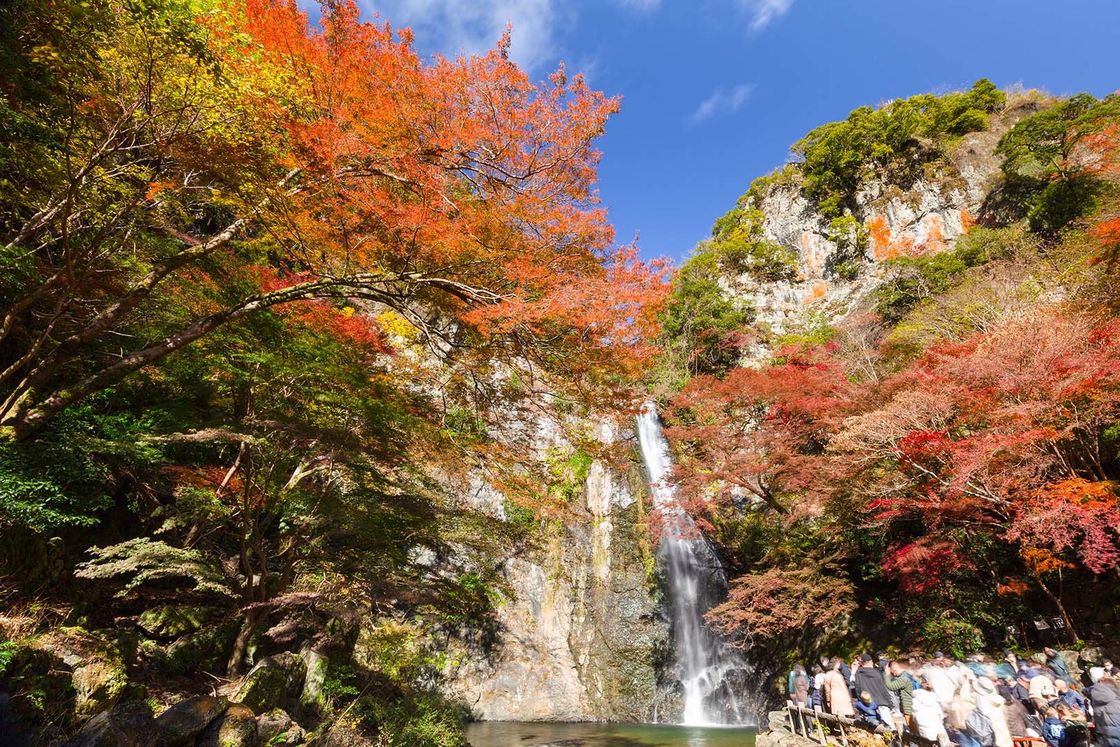 箕面の滝　紅葉_a0003166_15110559.jpg