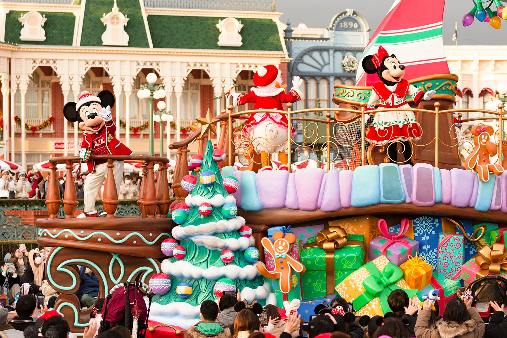 東京ディズニーランド　グリーティングパレード　クリスマス_a0003166_15443680.jpg