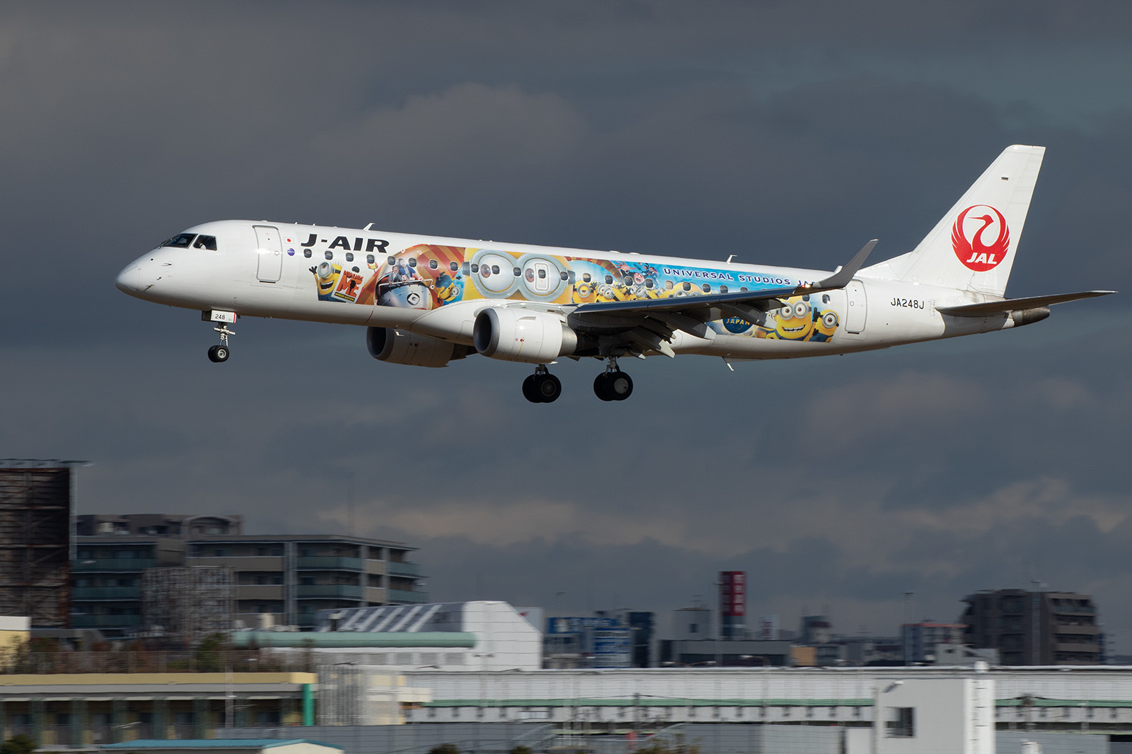 ミニオンジェット、こどもちゃれんじ、A320neo（伊丹空港 、伊丹スカイパーク）_a0003166_15472142.jpg