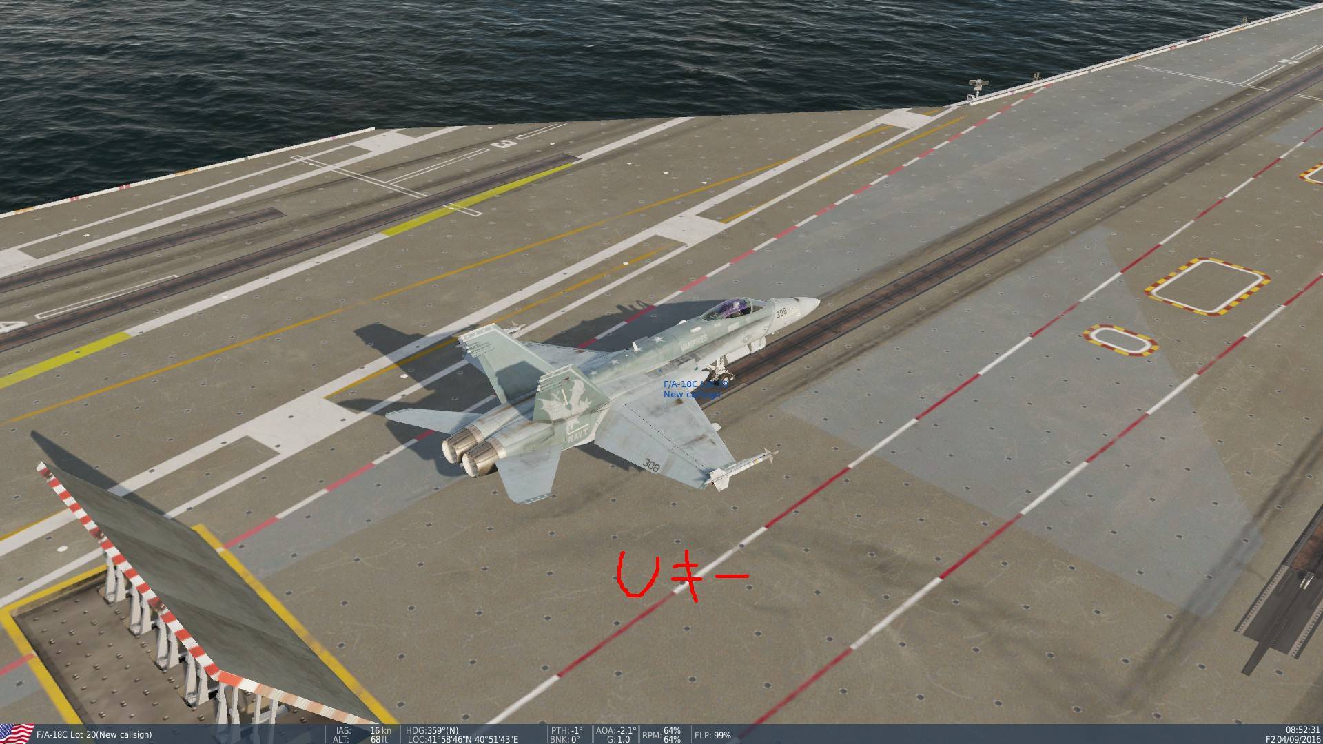 DCS F/A18C 空母着艦＆発艦のやり方メモ_a0003166_18331059.jpg