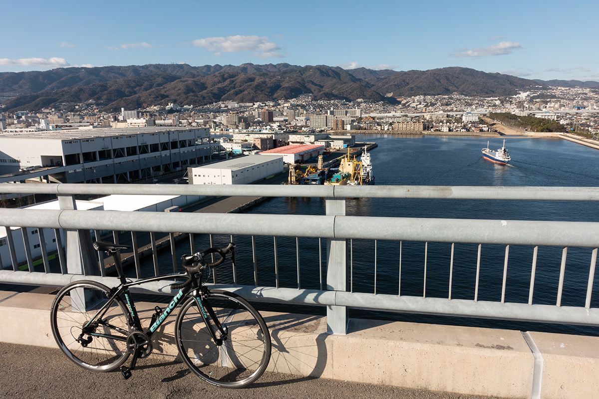 自転車　あいあいパーク（宝塚）、武庫川の菜の花など_a0003166_18482581.jpg