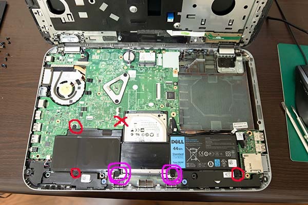 DELL Inspiron 15z 5523 を分解して、ＨＤＤをＳＳＤに交換したメモ_a0003166_18595183.jpg