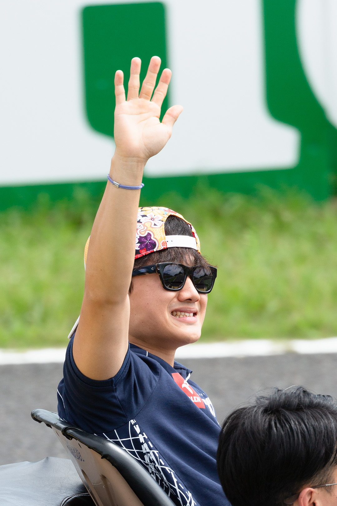 F1 ドライバーズパレード （角田裕毅）_a0003166_22015290.jpg