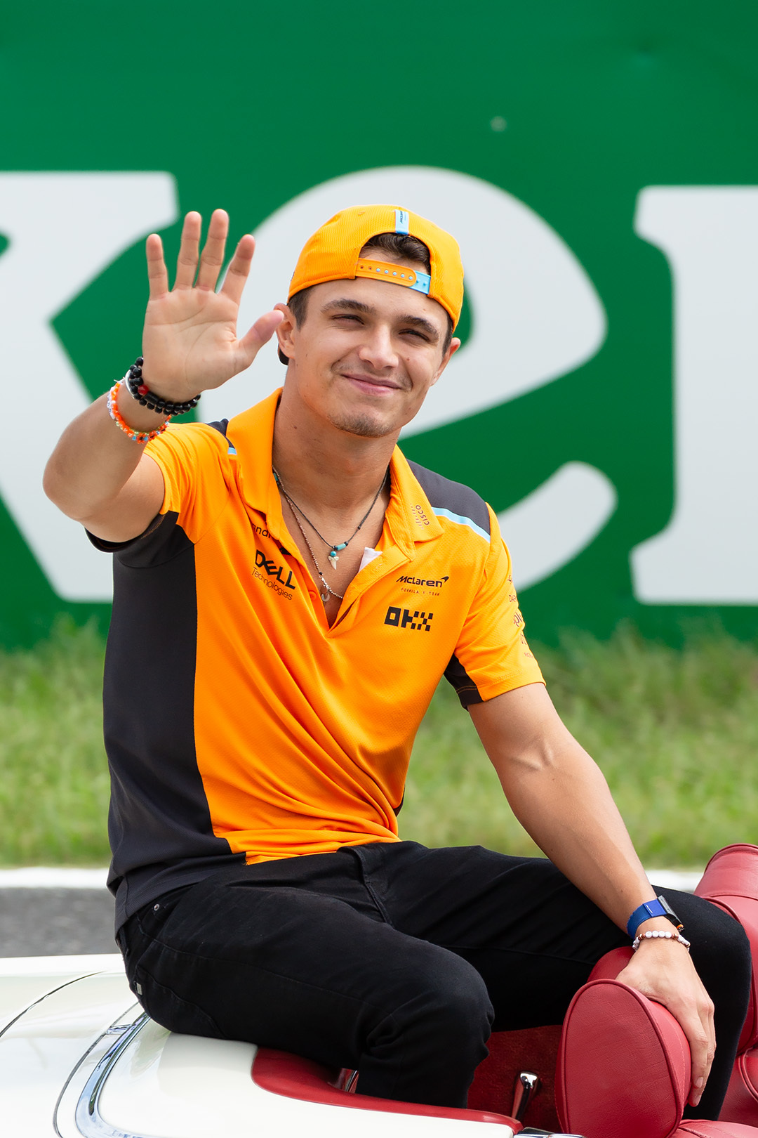 F1 ドライバーズパレード （マクラーレン ノリス、ピアストリ）_a0003166_22041335.jpg