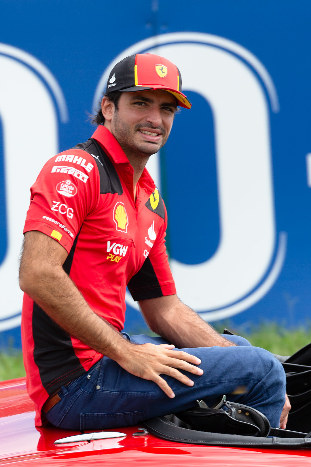 F1 ドライバーズパレード （フェラーリ ルクレール、サインツ）_a0003166_22073183.jpg