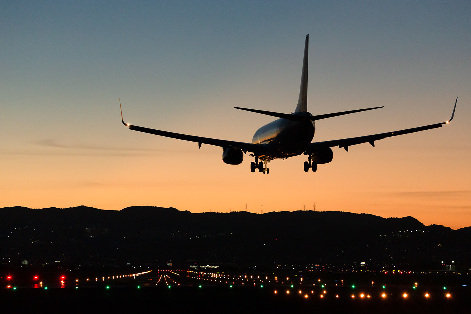 夕焼け　大阪空港　その４_a0003166_22184969.jpg