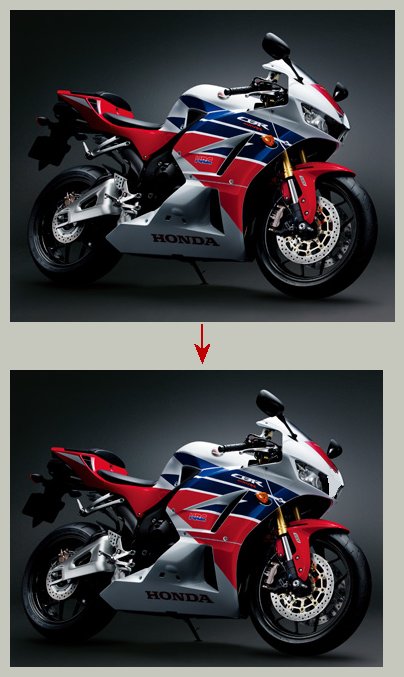 CBR600RR（2013年モデル）用 左右のライトの間を埋めるパーツ_a0003166_22233835.jpg