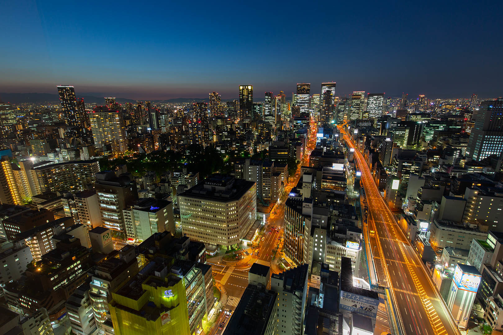 夜景 （オリックス本町ビル 展望テラス）_a0003166_22401553.jpg