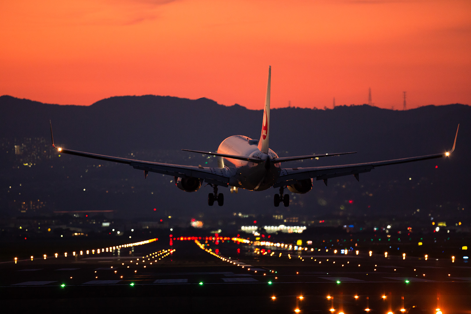夕焼け　大阪空港　その７_a0003166_23032464.jpg