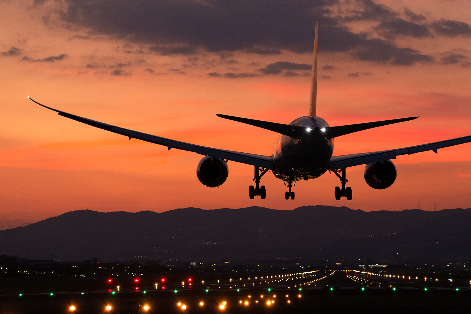 夕焼け　大阪空港　その６_a0003166_23055344.jpg