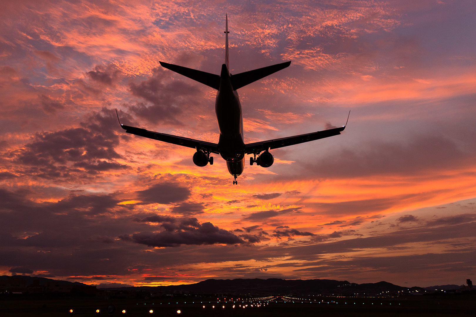 夕焼け　大阪空港　その８_a0003166_23085414.jpg