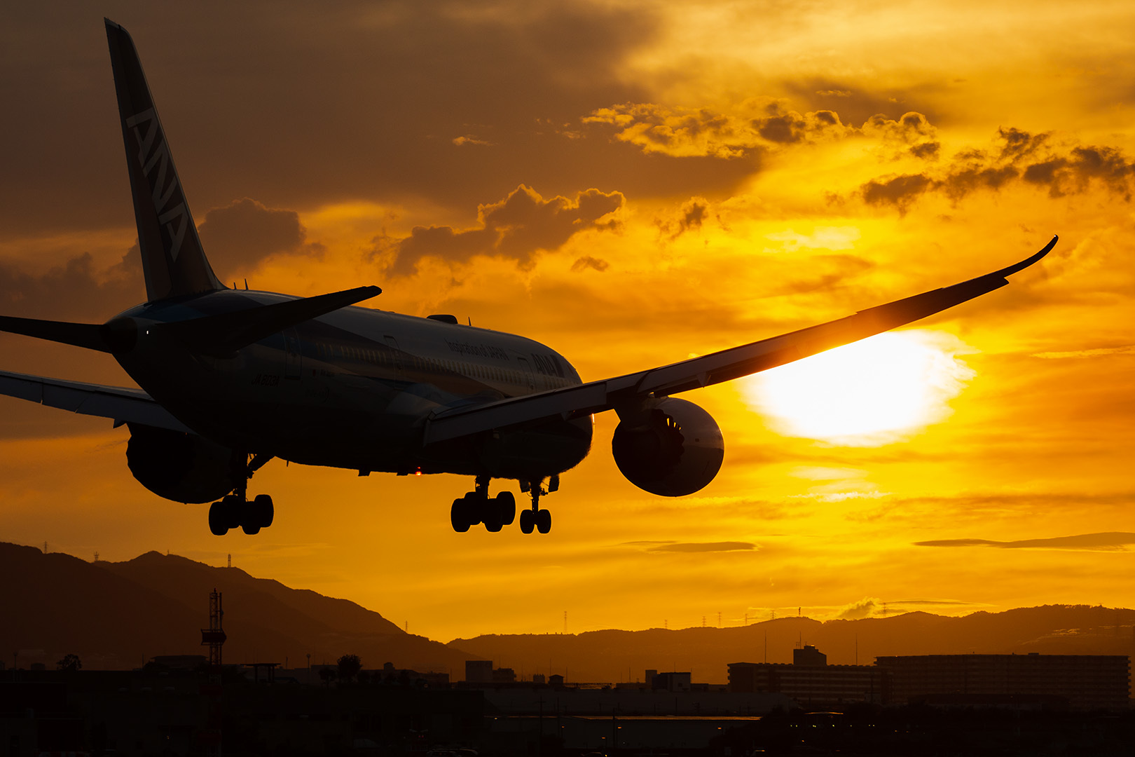 夕焼け　大阪空港　その１０_a0003166_23123080.jpg