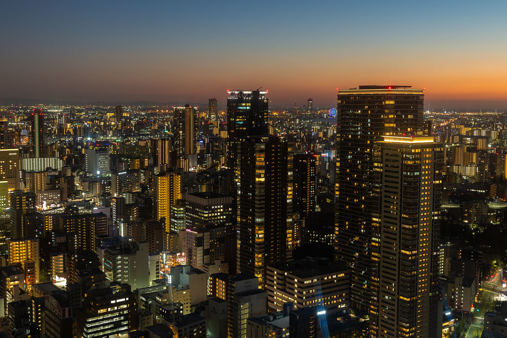 スカイビルからの夜景_a0003166_23132149.jpg