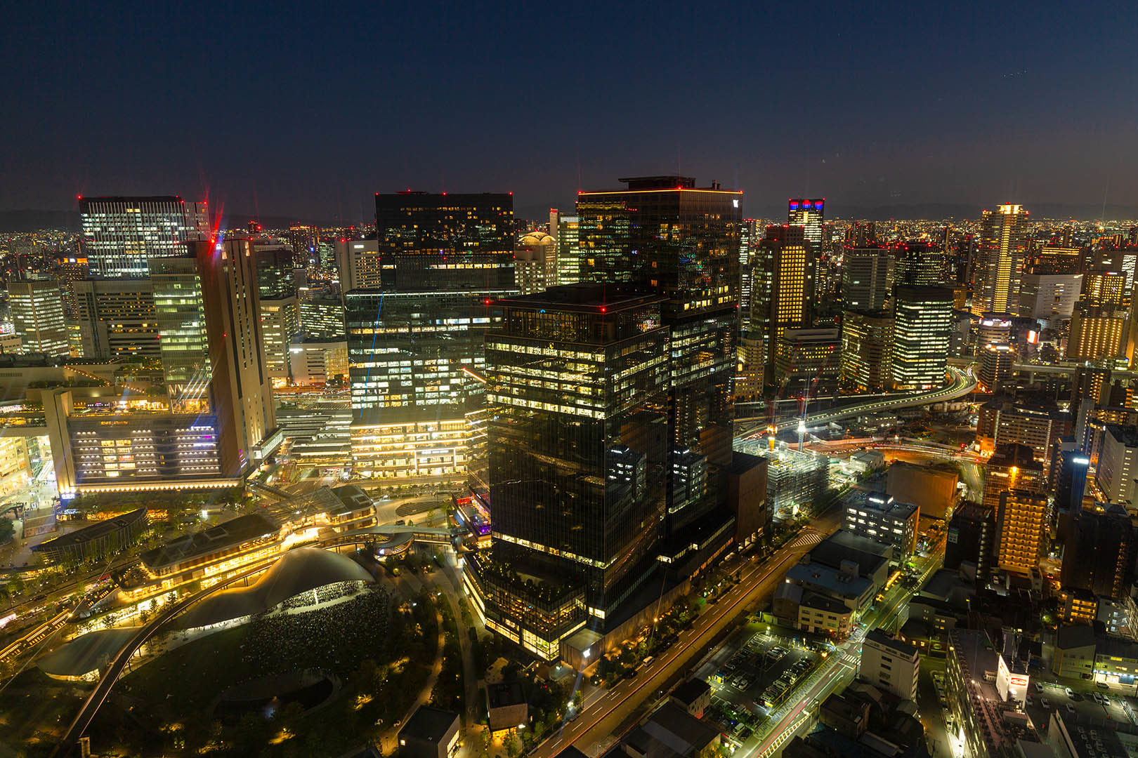 スカイビルからの夜景_a0003166_23134960.jpg