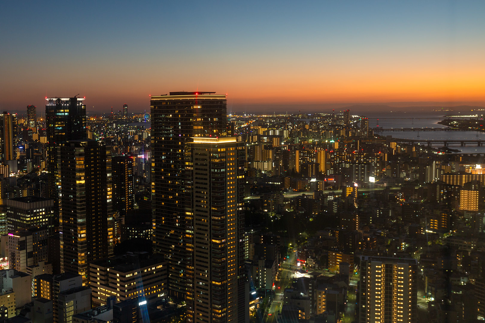 スカイビルからの夜景_a0003166_23134994.jpg