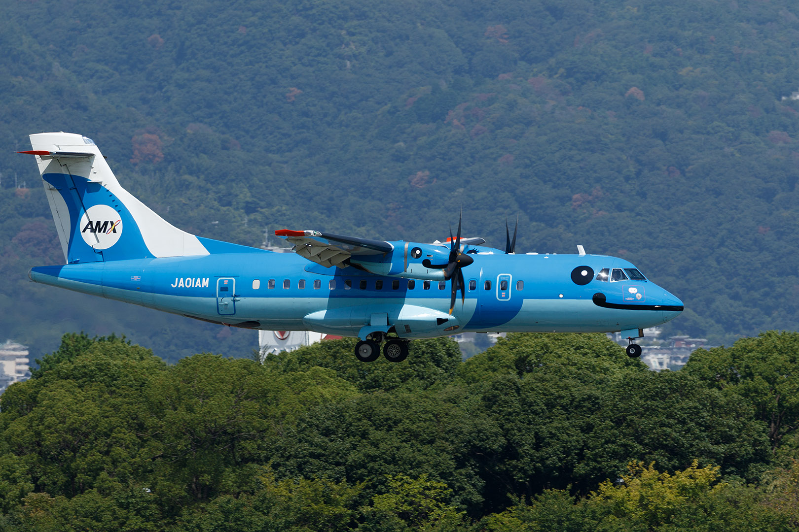 伊丹空港　１４Ｒ＆１４Ｌ　（猪名川土手、エアフロントオアシス下河原）_a0003166_23145472.jpg