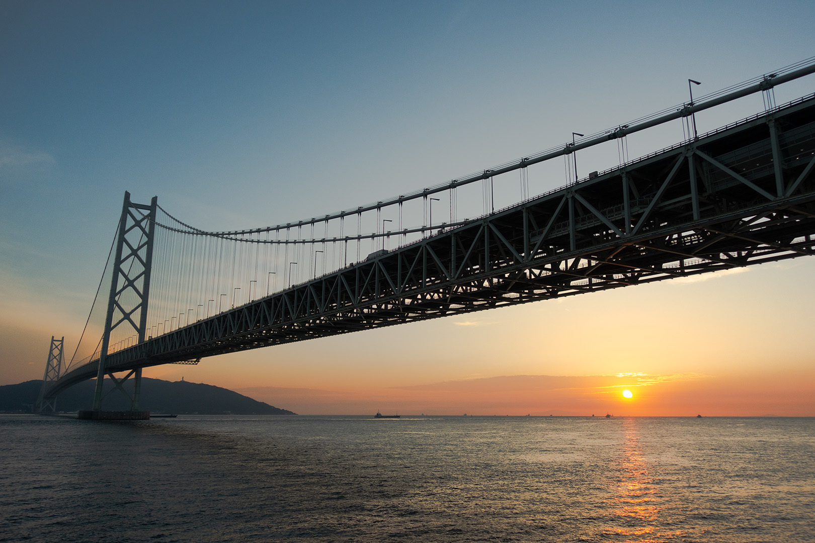 明石海峡大橋 夕焼け_a0003166_23202243.jpg