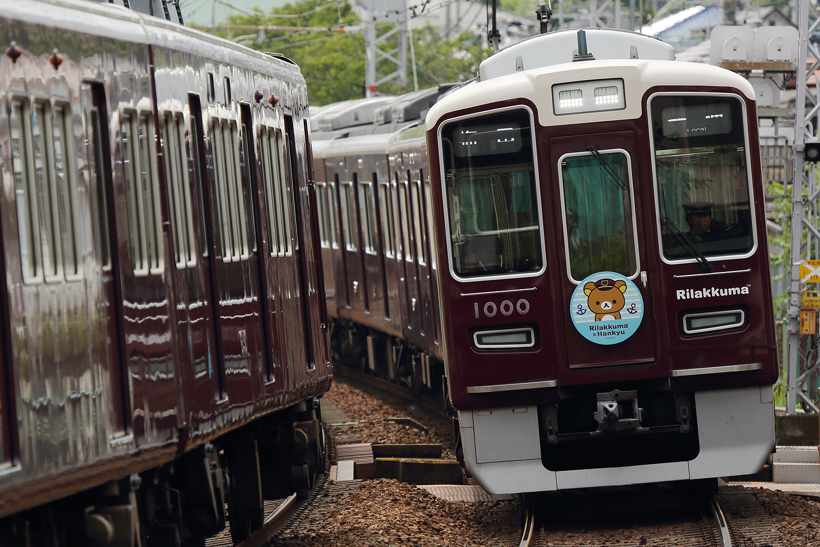 夏の阪急電車　リラックマ号 （神戸線、宝塚線）_a0003166_2328664.jpg